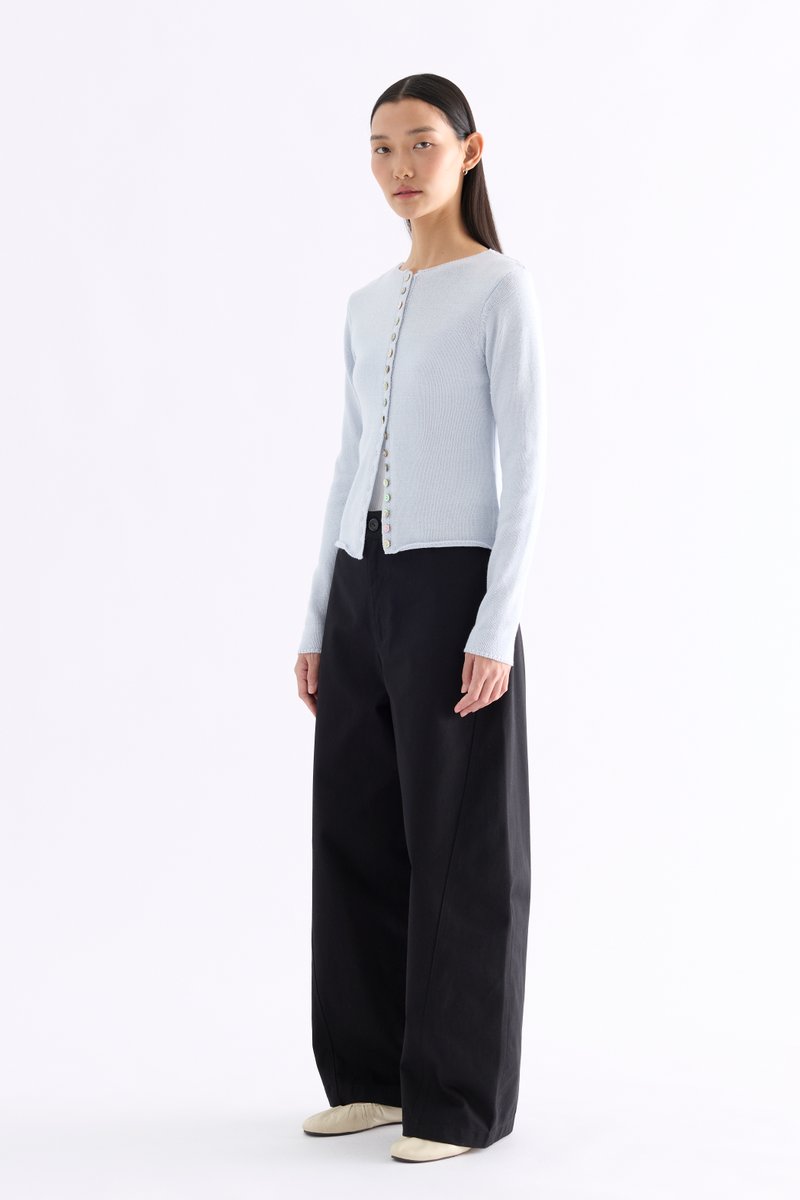 Alivia Button-Down Knit Cardigan