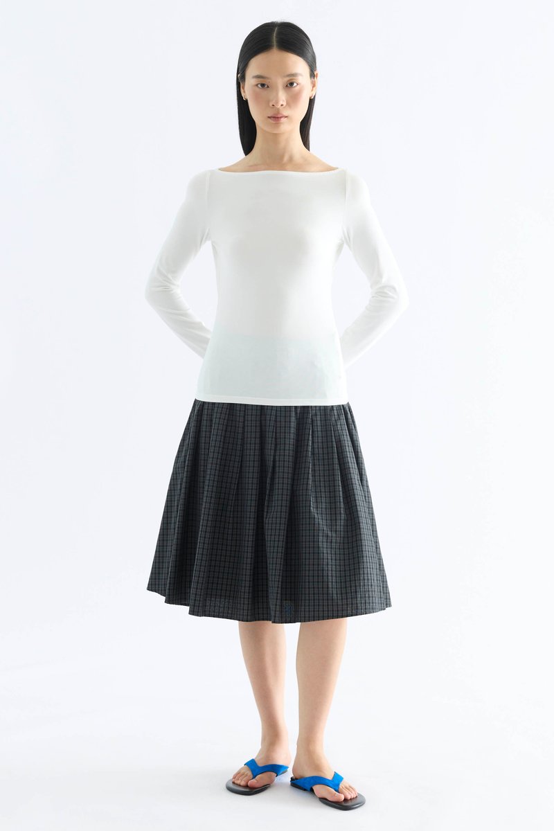 Kristen Boat Neck Top