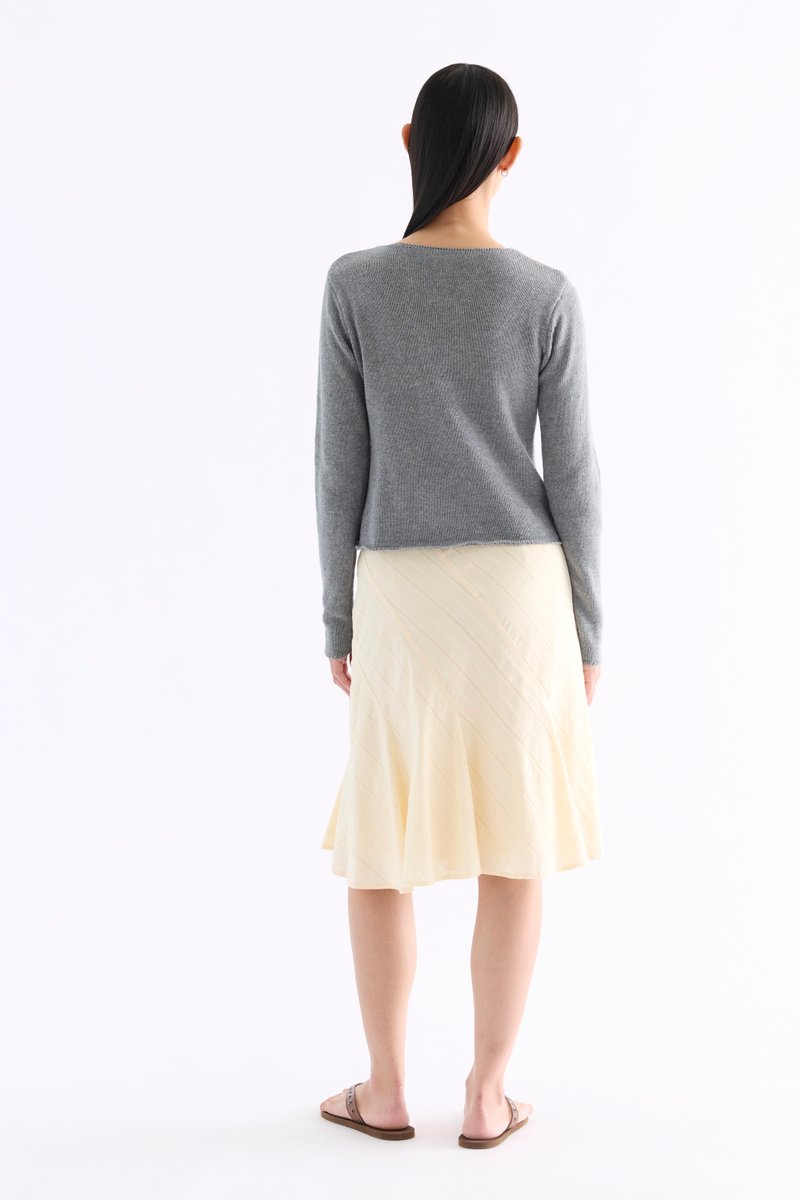 Alivia Button-Down Knit Cardigan