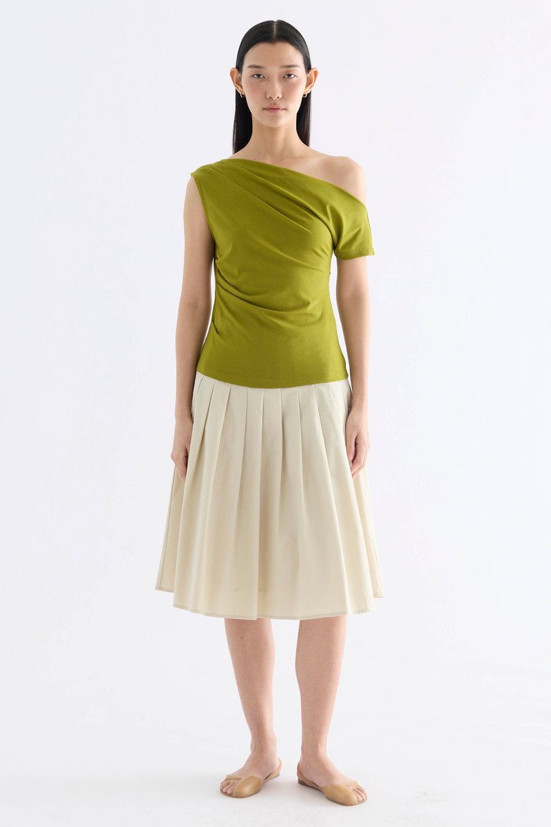 Maja Off Shoulder Drape Top