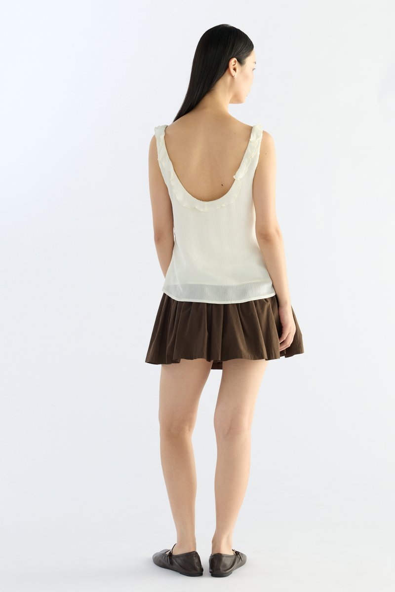 Midella Frill-Collar Top