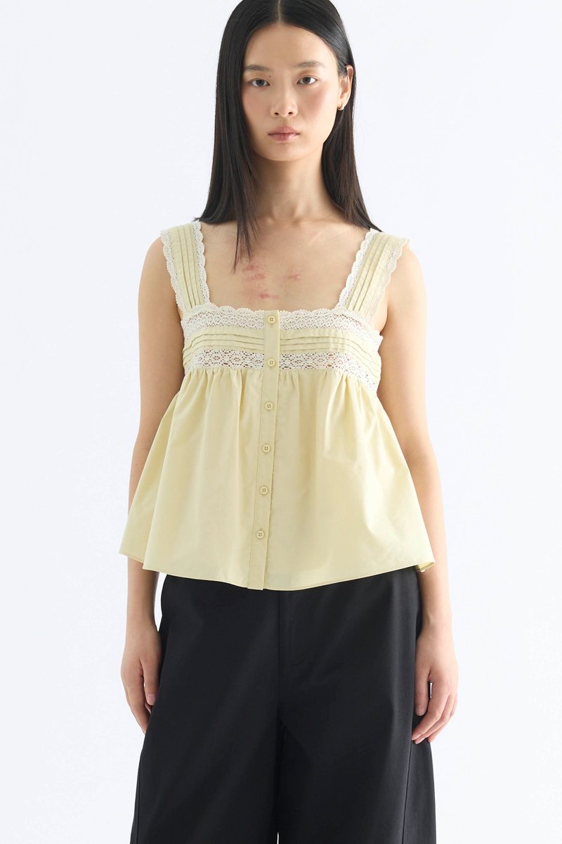 Belle Empire Lace Top