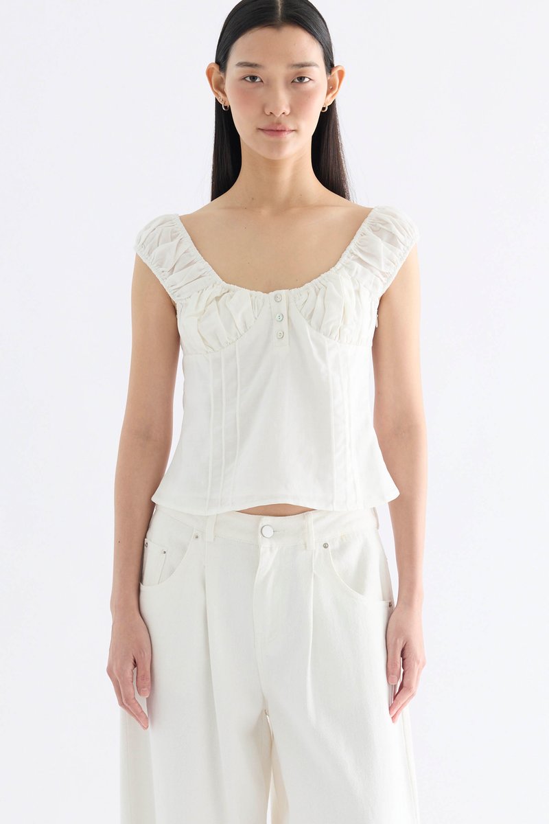 Kayla Ruch Strap Bustier Top