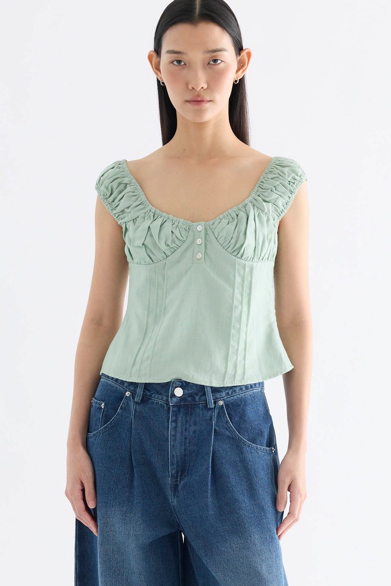 Kayla Ruch Strap Bustier Top