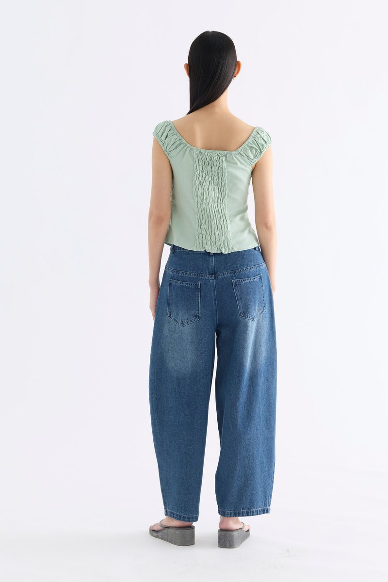Kayla Ruch Strap Bustier Top