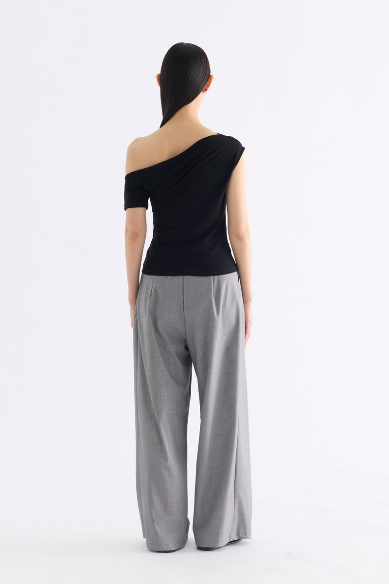 Maja Off Shoulder Drape Top
