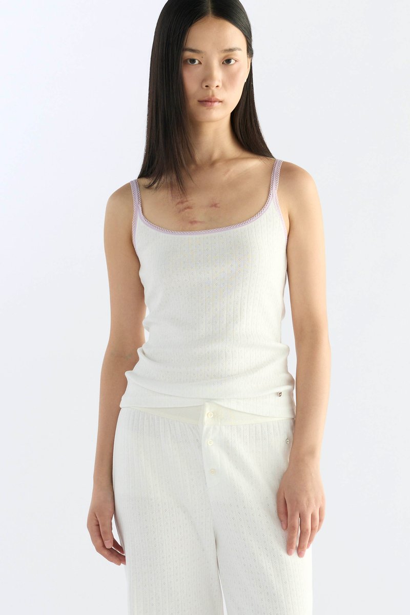 Pointelle Lace Camisole