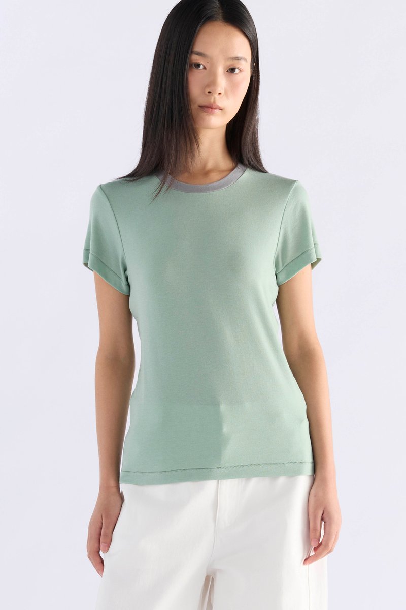 Joey Contrast Neck Tee