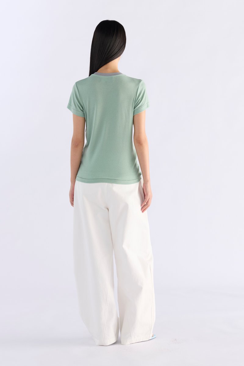 Joey Contrast Neck Tee