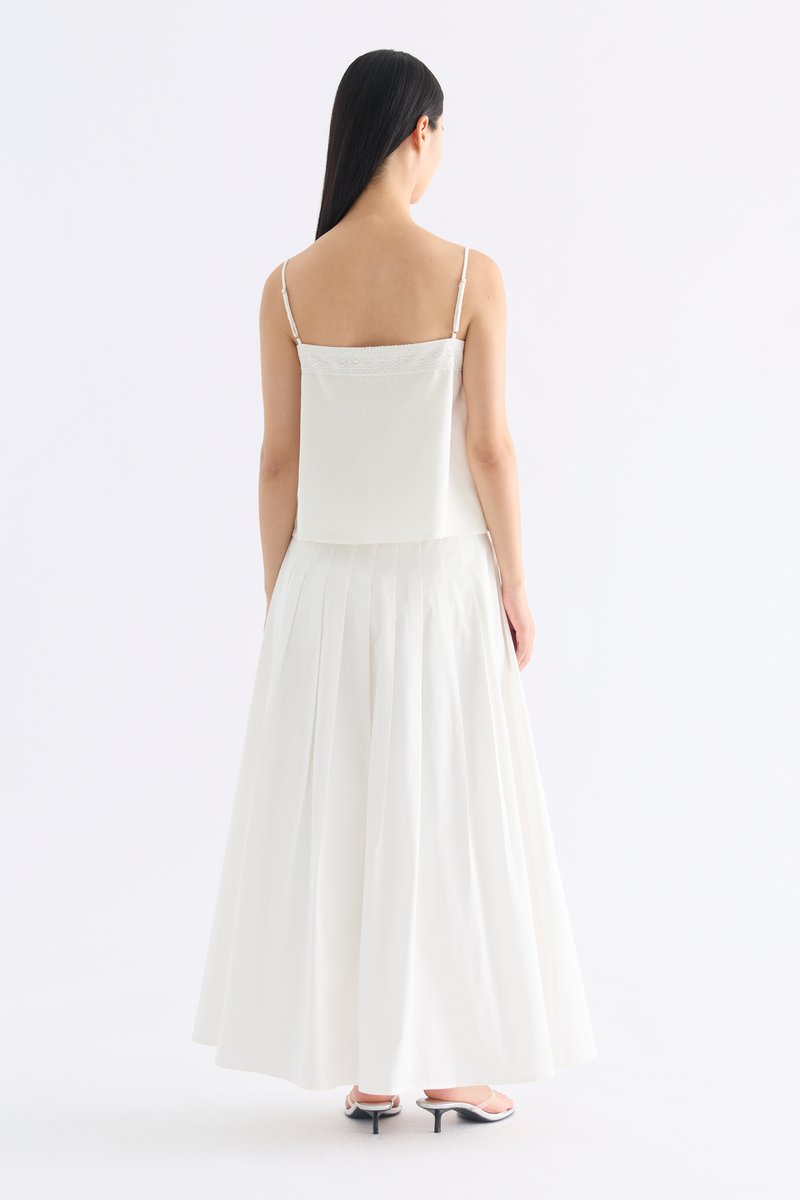 Sonia Pleated Full Skirt
