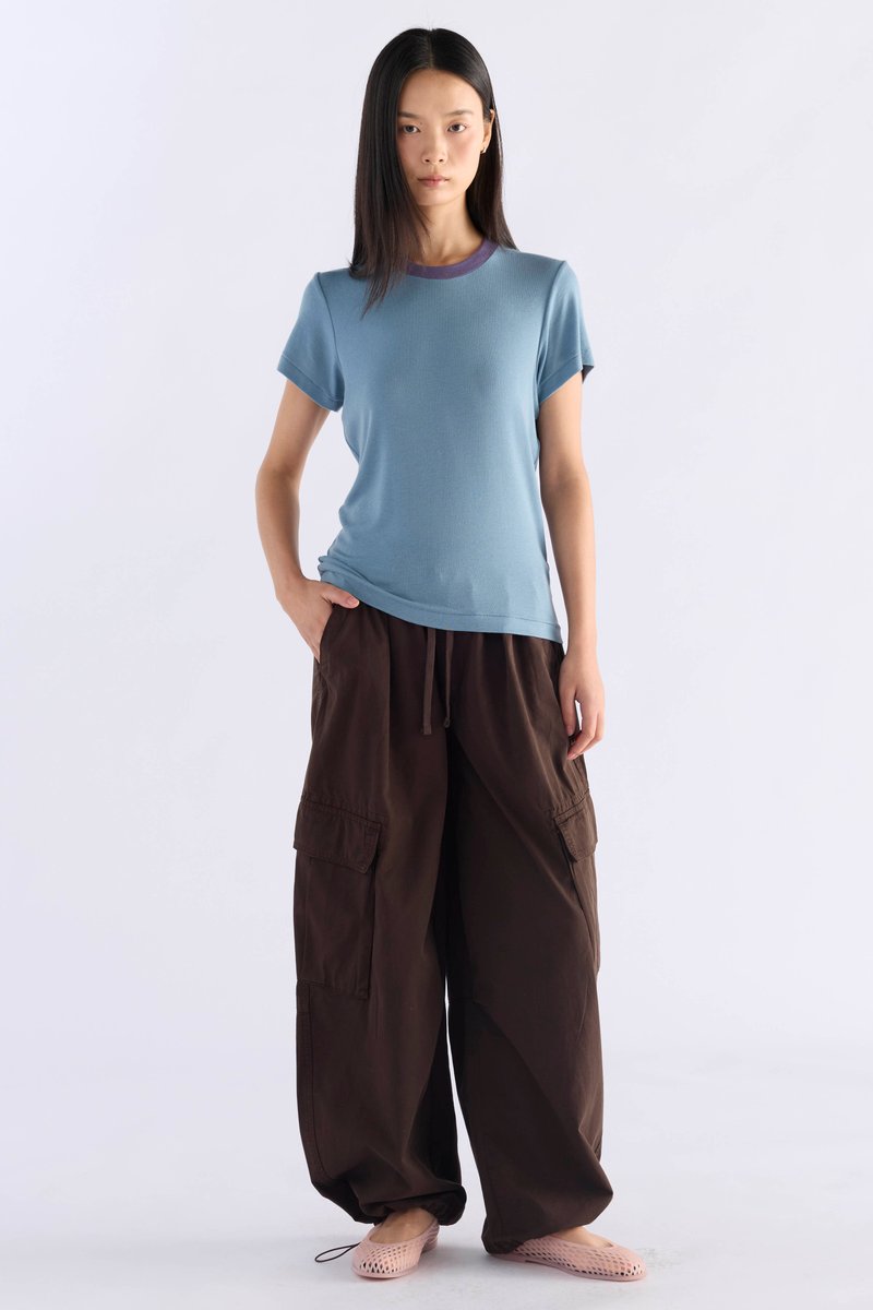 Joey Contrast Neck Tee