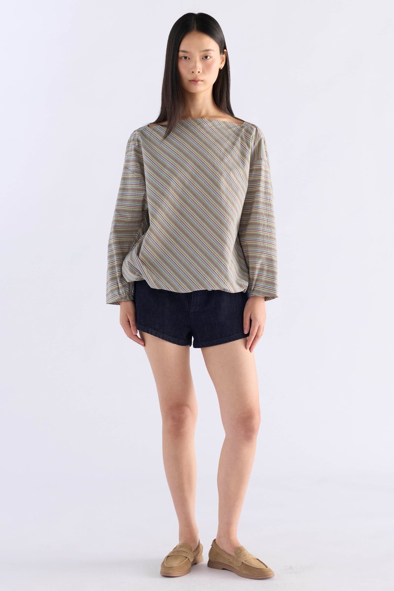 Mira Boat Neck Top