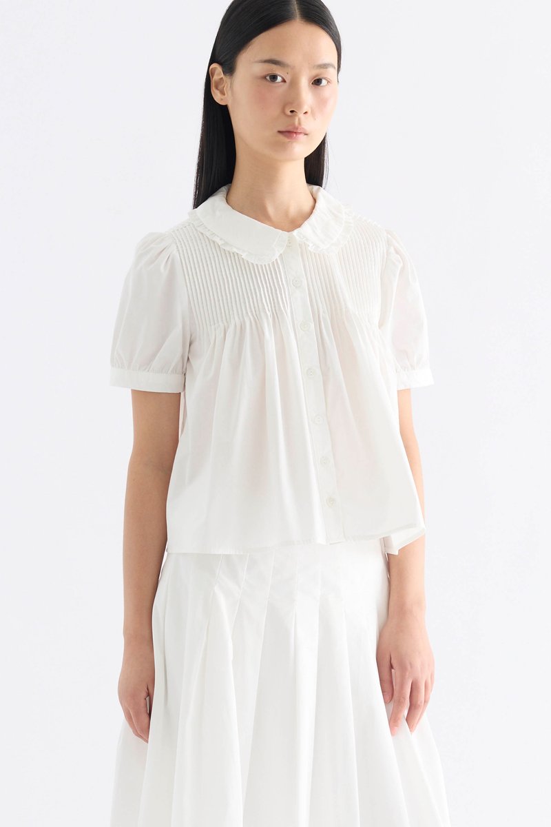 Tarea Pin-Tuck Shirt