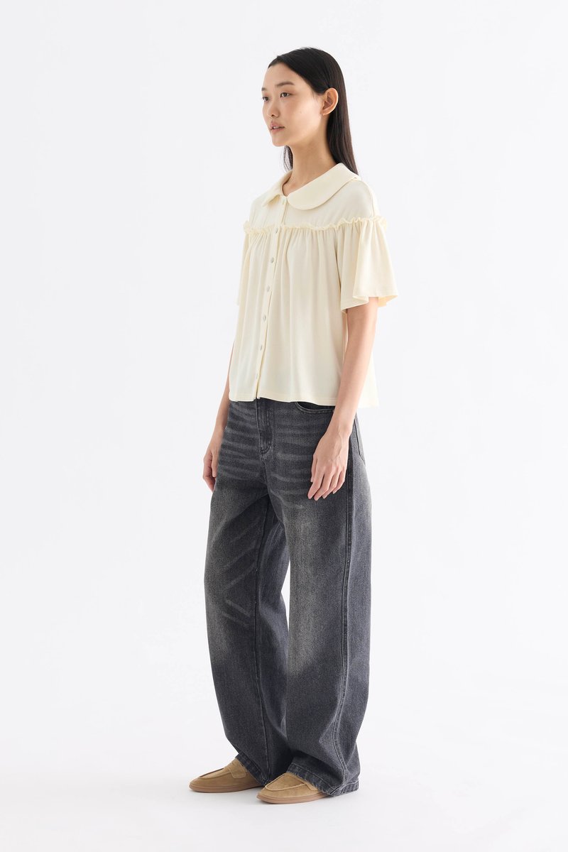 Dion Mid-Rise Straight Leg Jeans