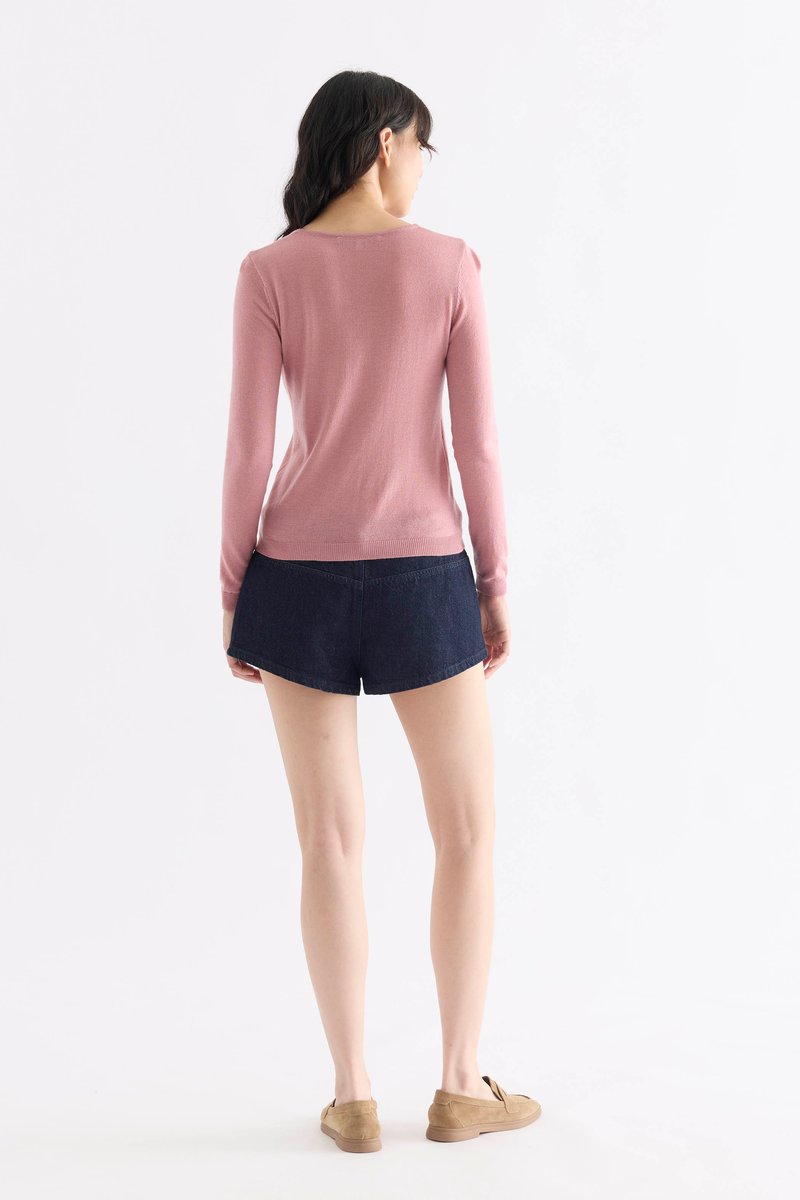 Ava Long Sleeve Soft Knit Top