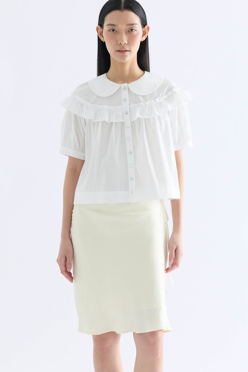 Ophelia Ruffle Yoke Shirt