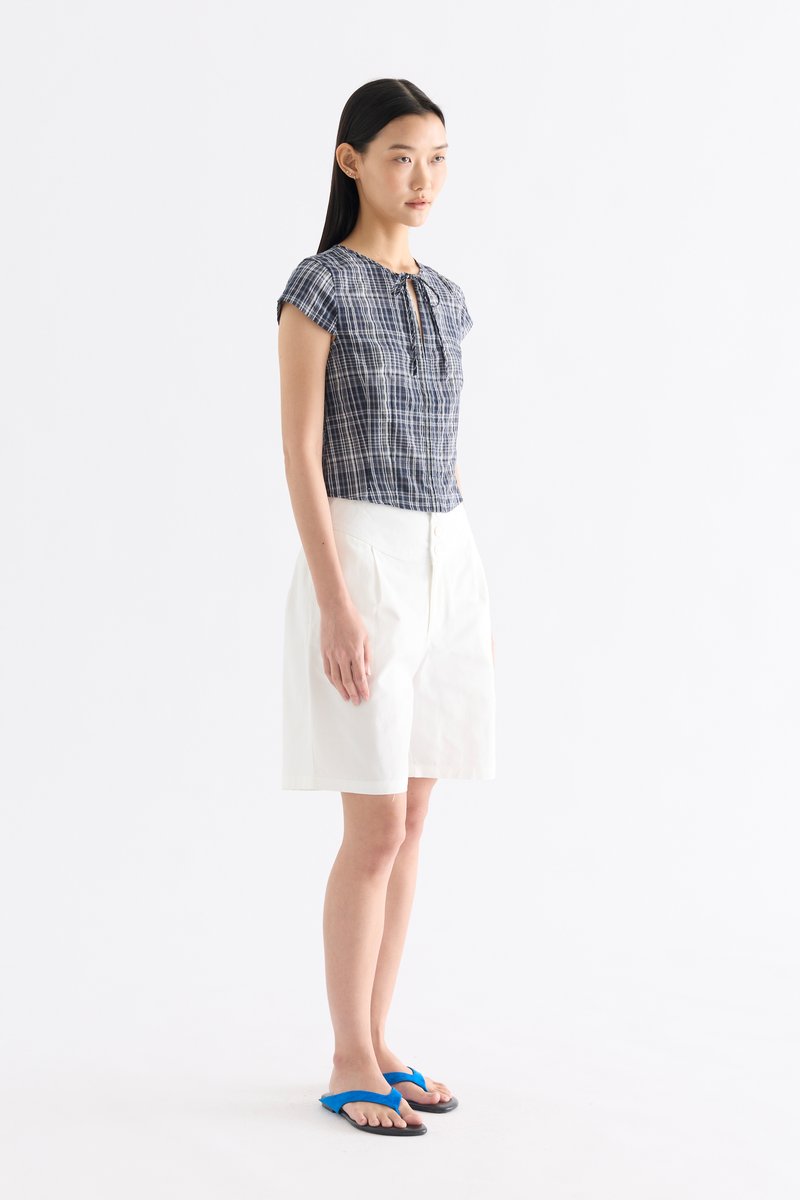 Dean Mid-Rise Half Button Berms