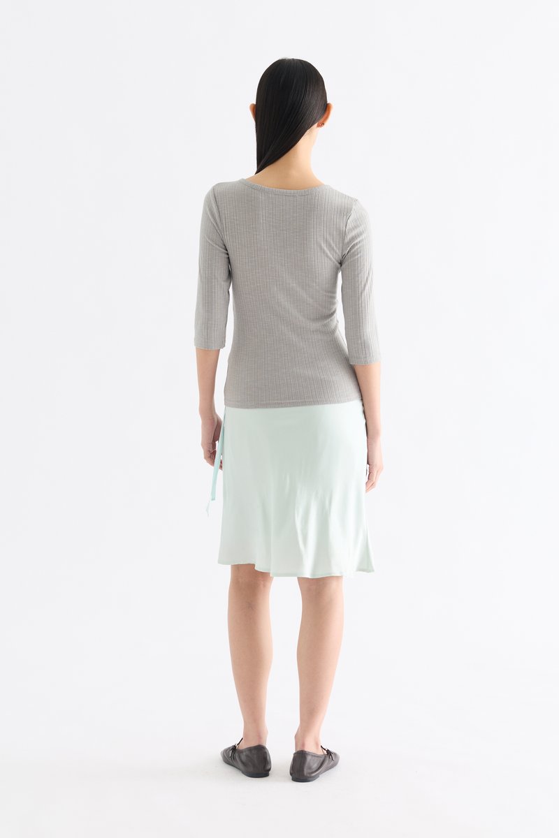 Evie Half Button Long Sleeve Top
