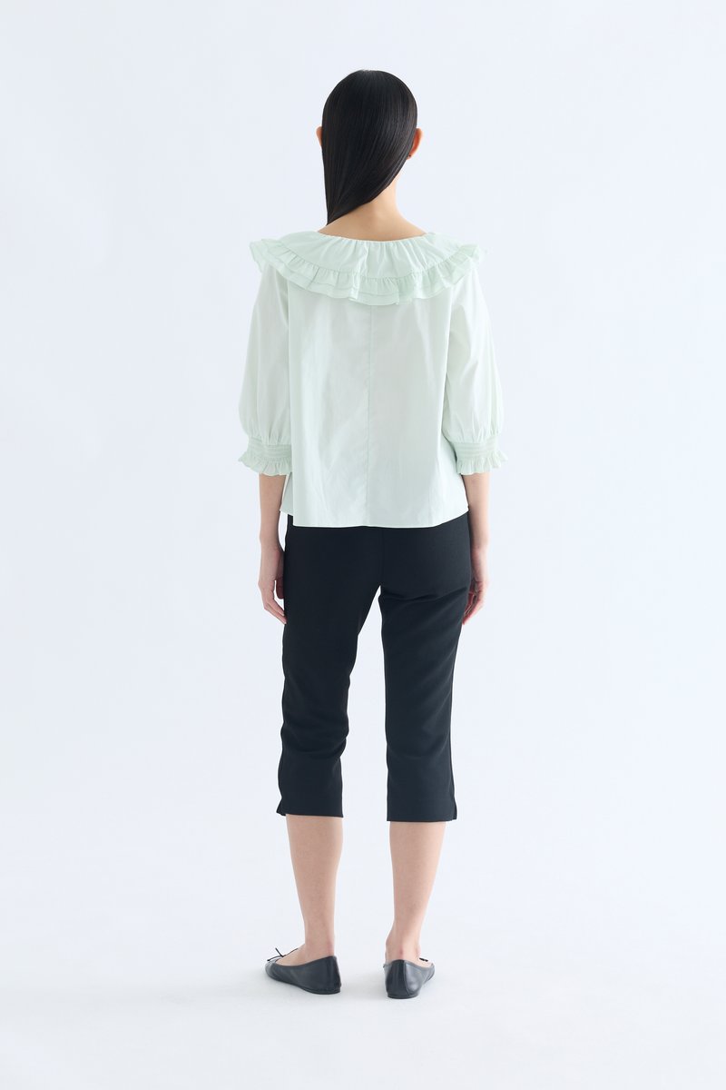 Calla Bib Collar Blouse