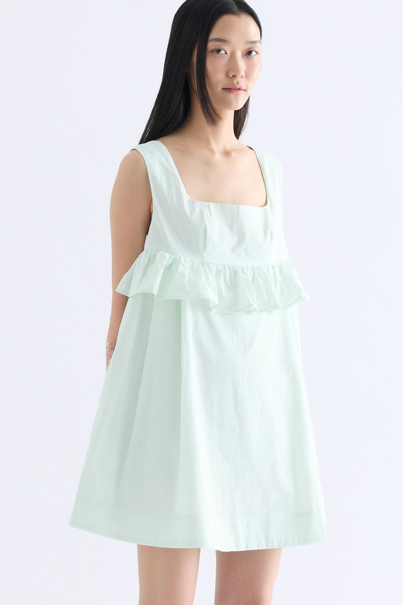 Zelia Apron Mini Dress