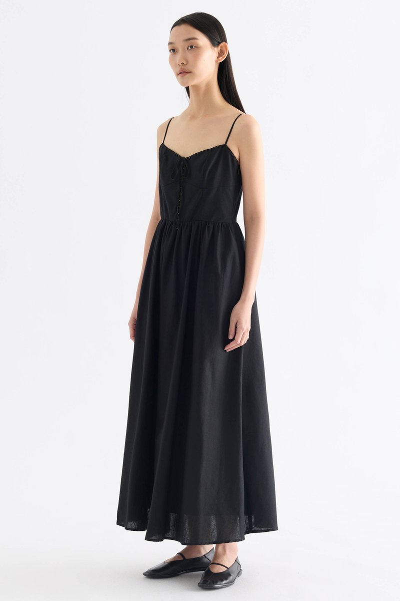 Rowyn Crochet-Trim Dress