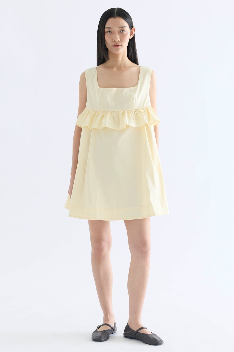 Zelia Apron Mini Dress