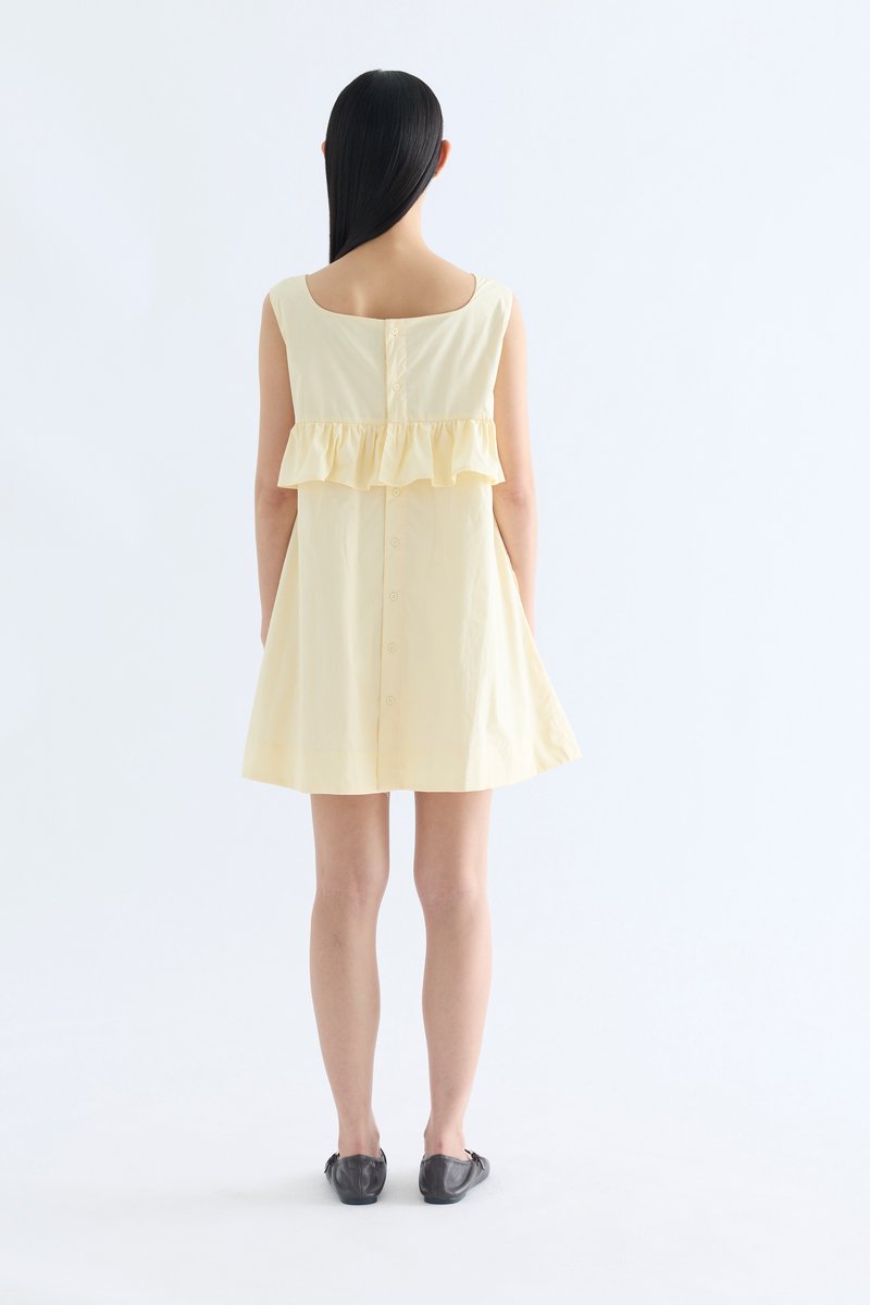 Zelia Apron Mini Dress