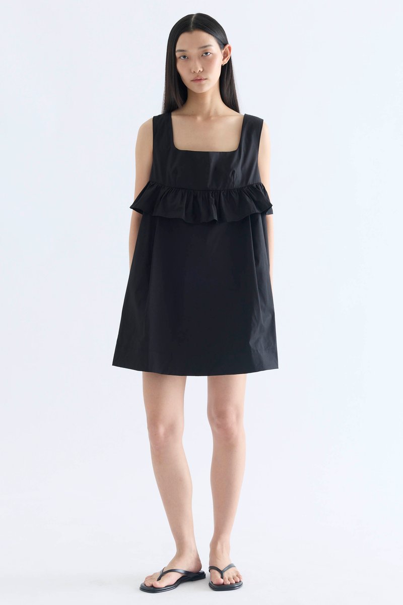 Zelia Apron Mini Dress