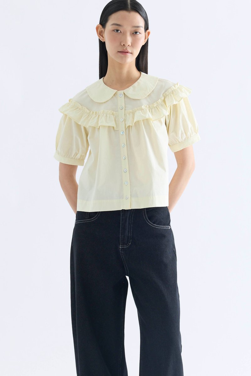 Ophelia Ruffle Yoke Shirt