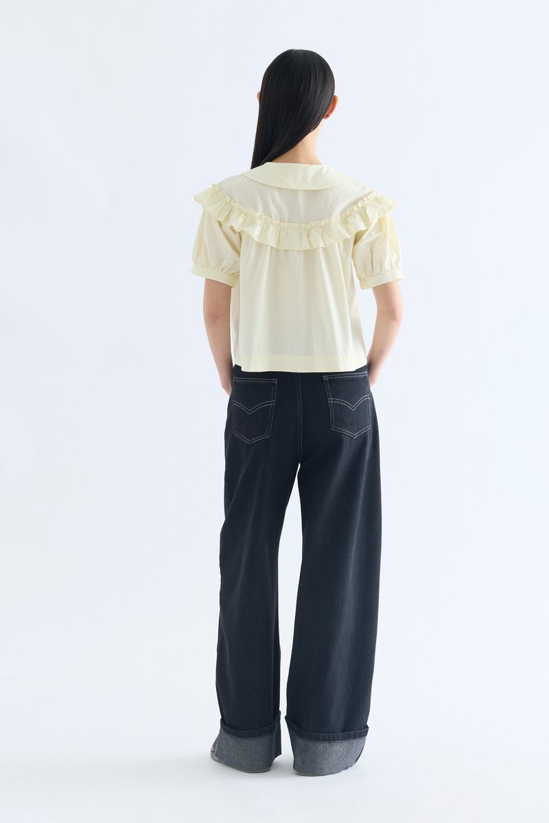 Ophelia Ruffle Yoke Shirt