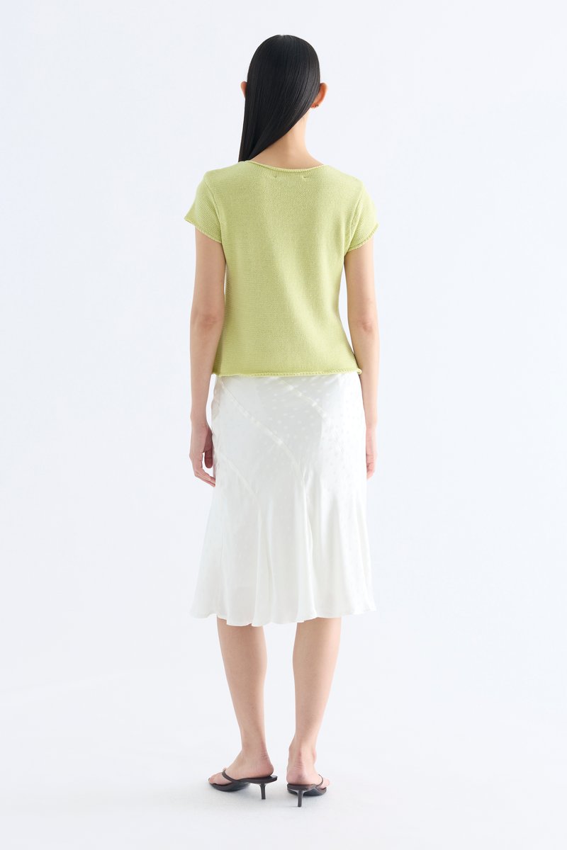 Kelyn Button-Down Knit Top
