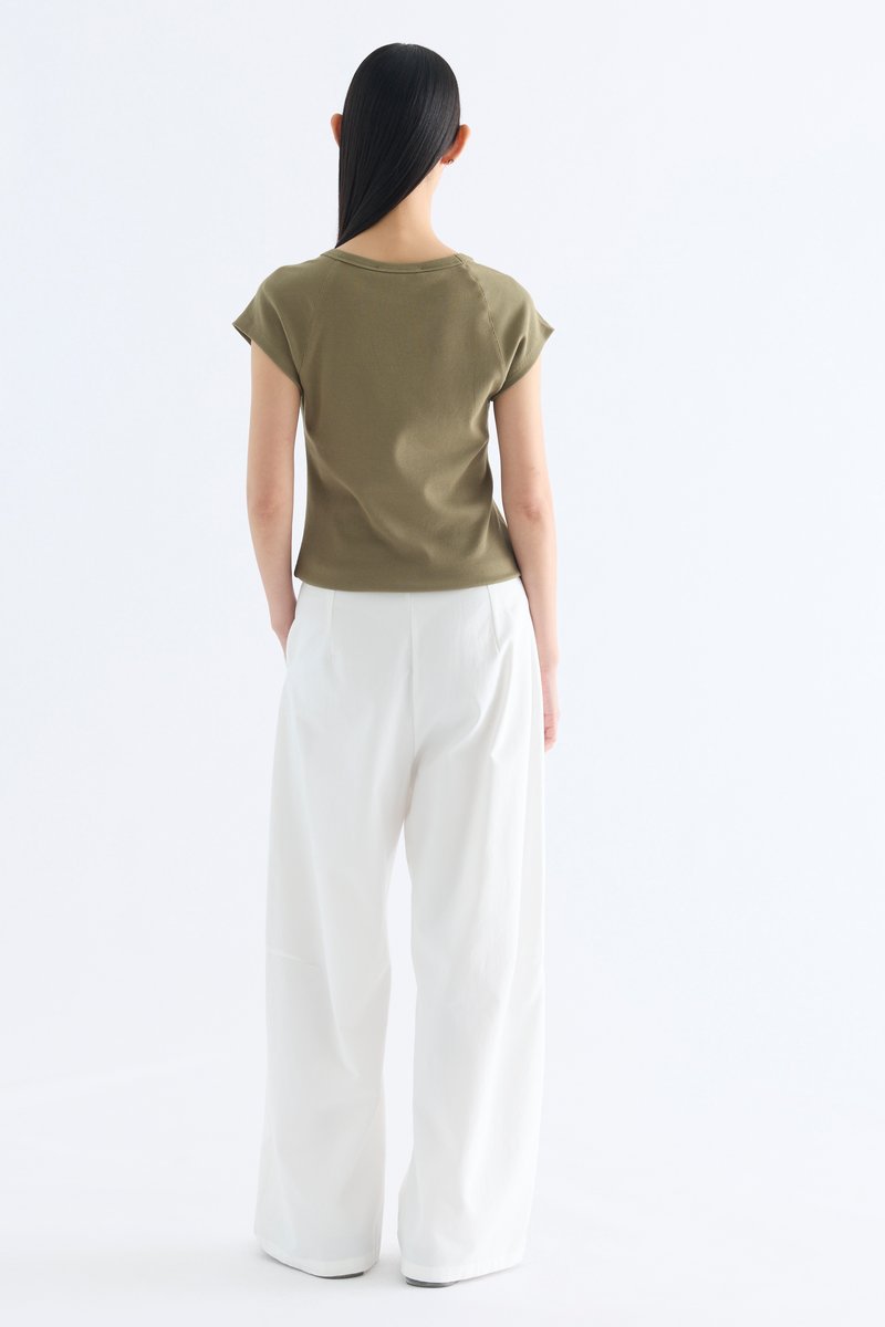 Maive Cap Sleeve Top