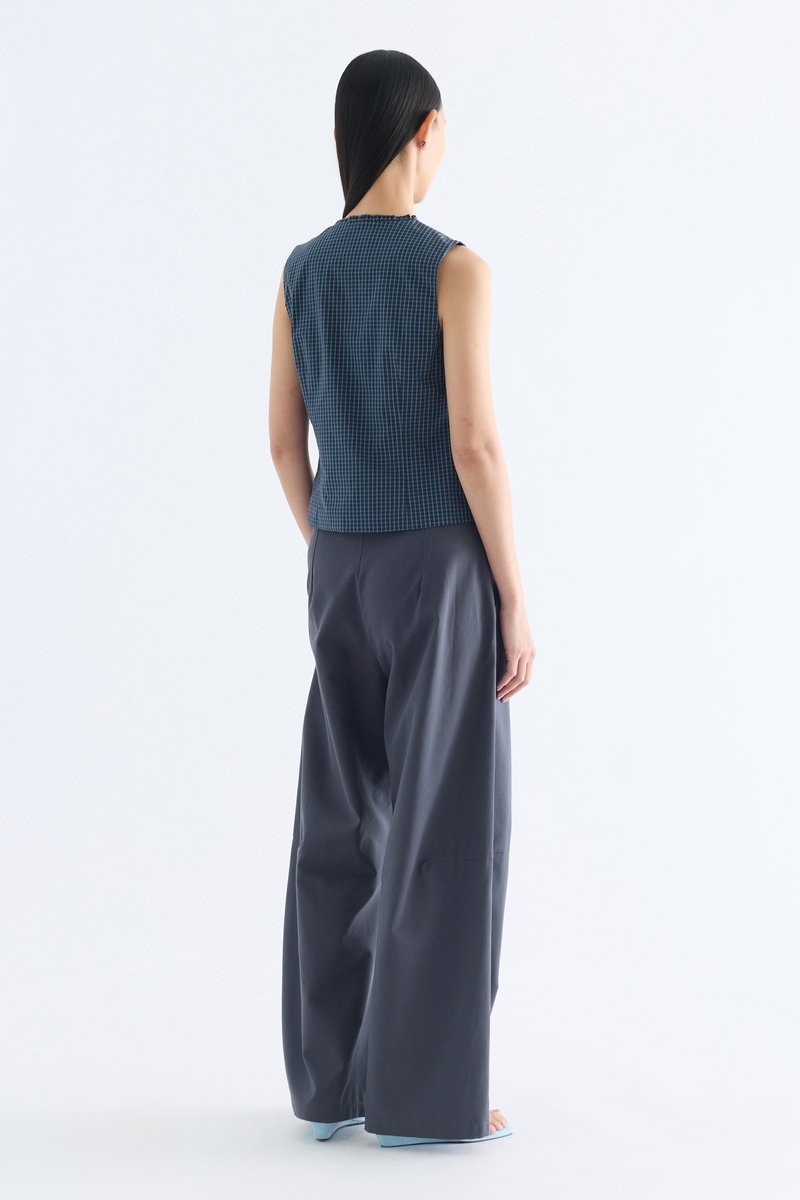 Gisella Ruffle-Trim Top