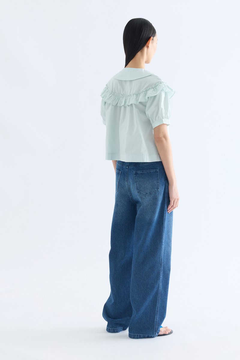Ophelia Ruffle Yoke Shirt