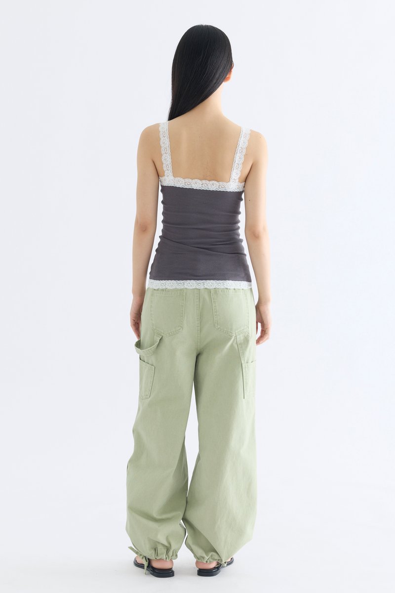 Lace Trim Tank