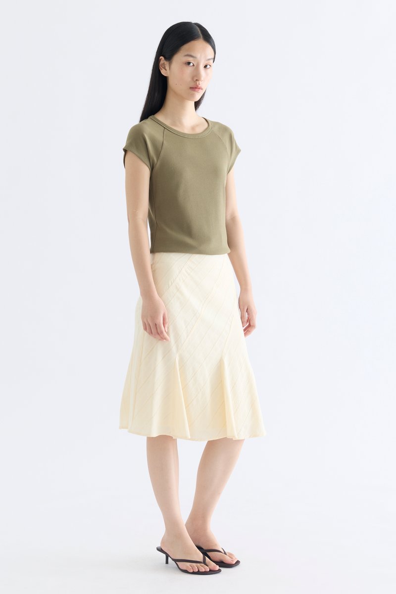 Eloise Low-Rise Flare Skirt