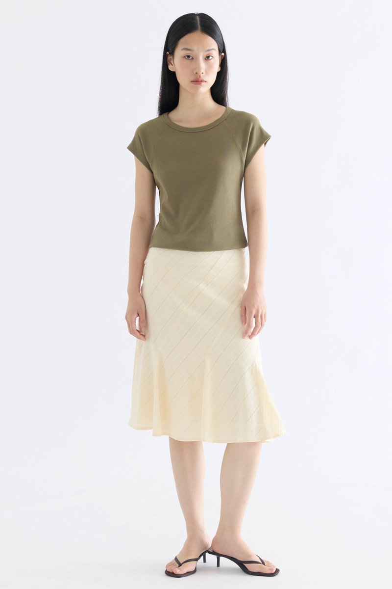 Eloise Low-Rise Flare Skirt