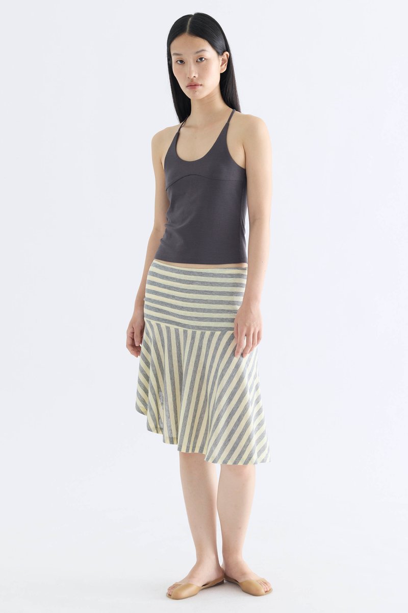 Sydney Asymmetric Swing Skirt