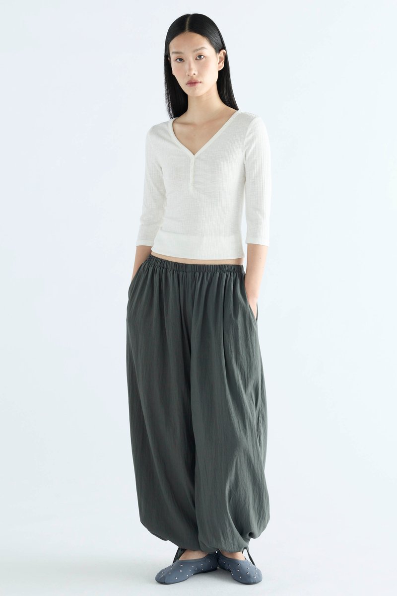 Kiera High-Rise Bubble Pants