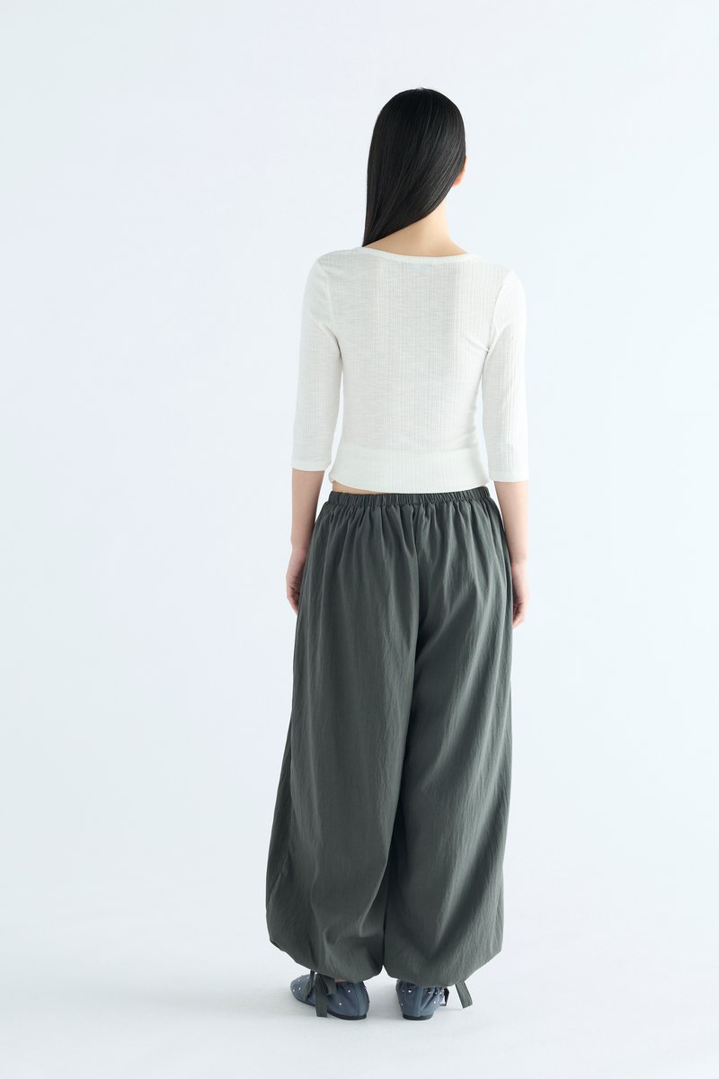 Kiera High-Rise Bubble Pants
