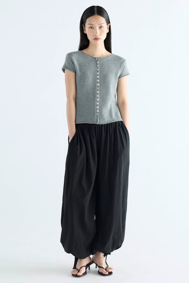 Kiera High-Rise Bubble Pants