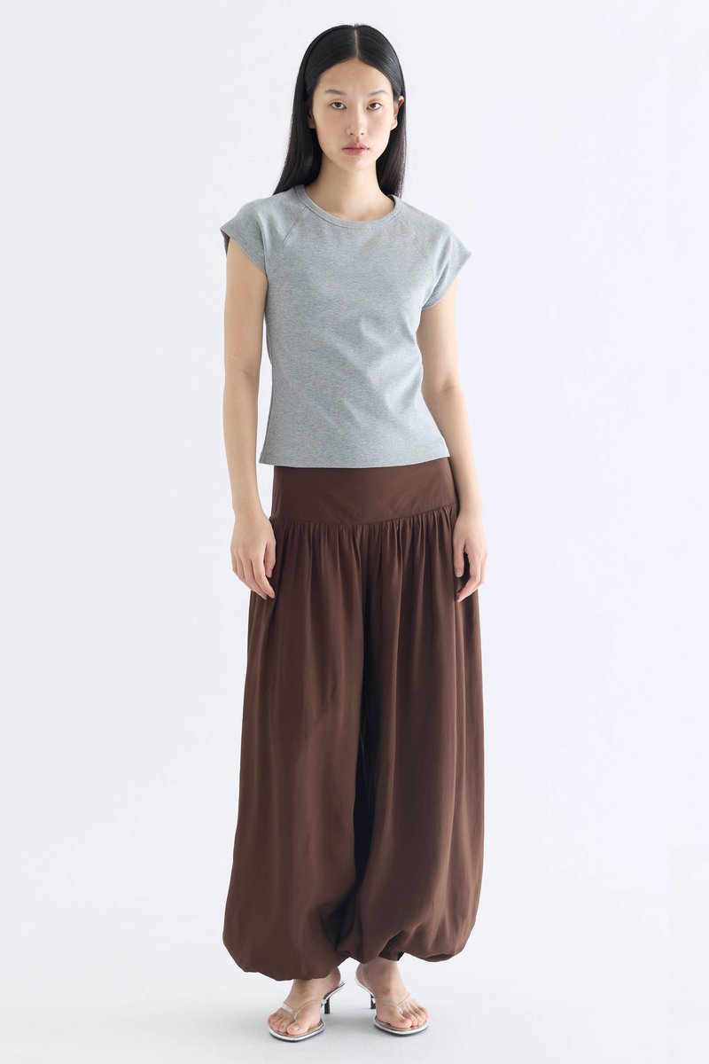 Jayle Mid-Rise Bubble Pants