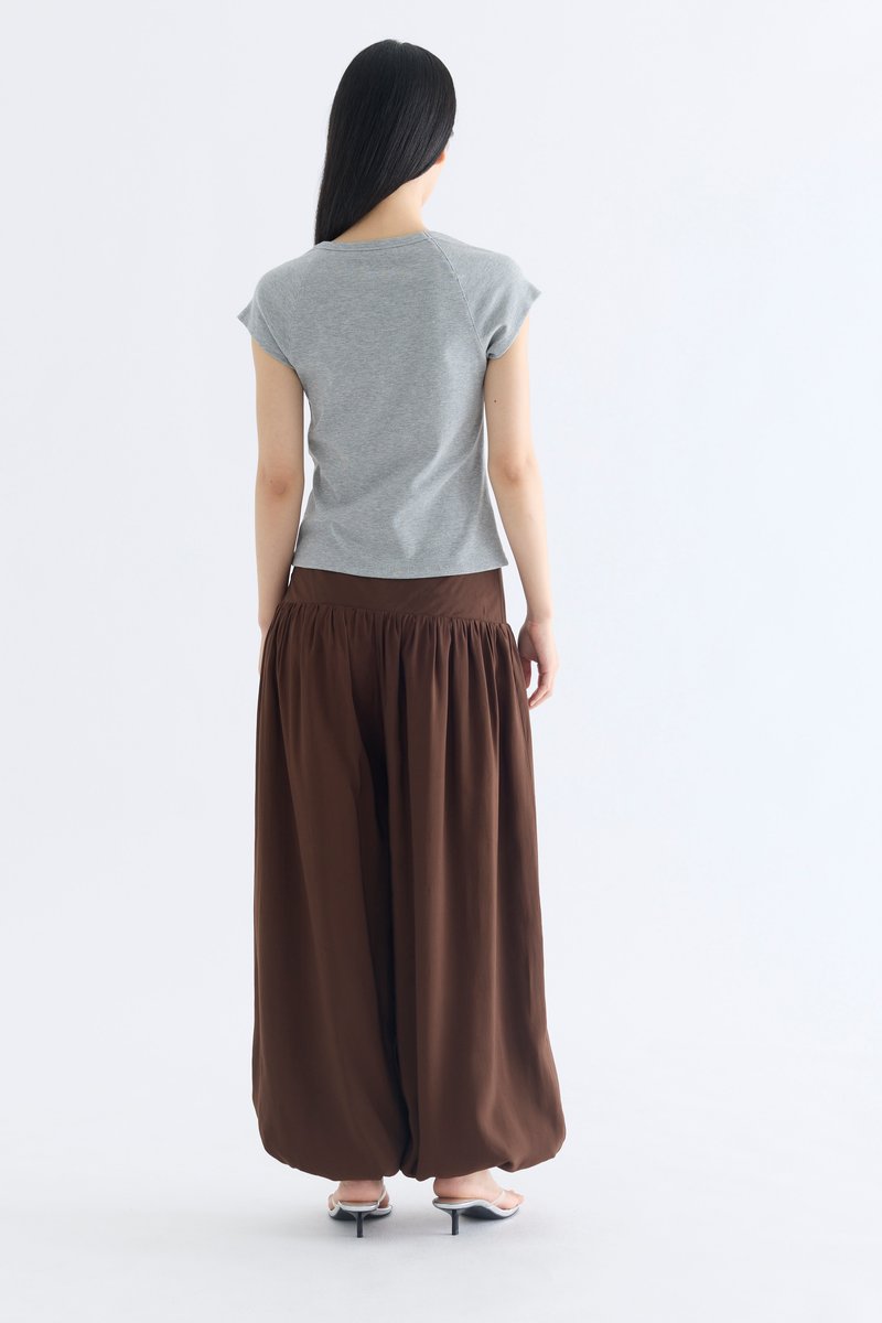 Jayle Mid-Rise Bubble Pants