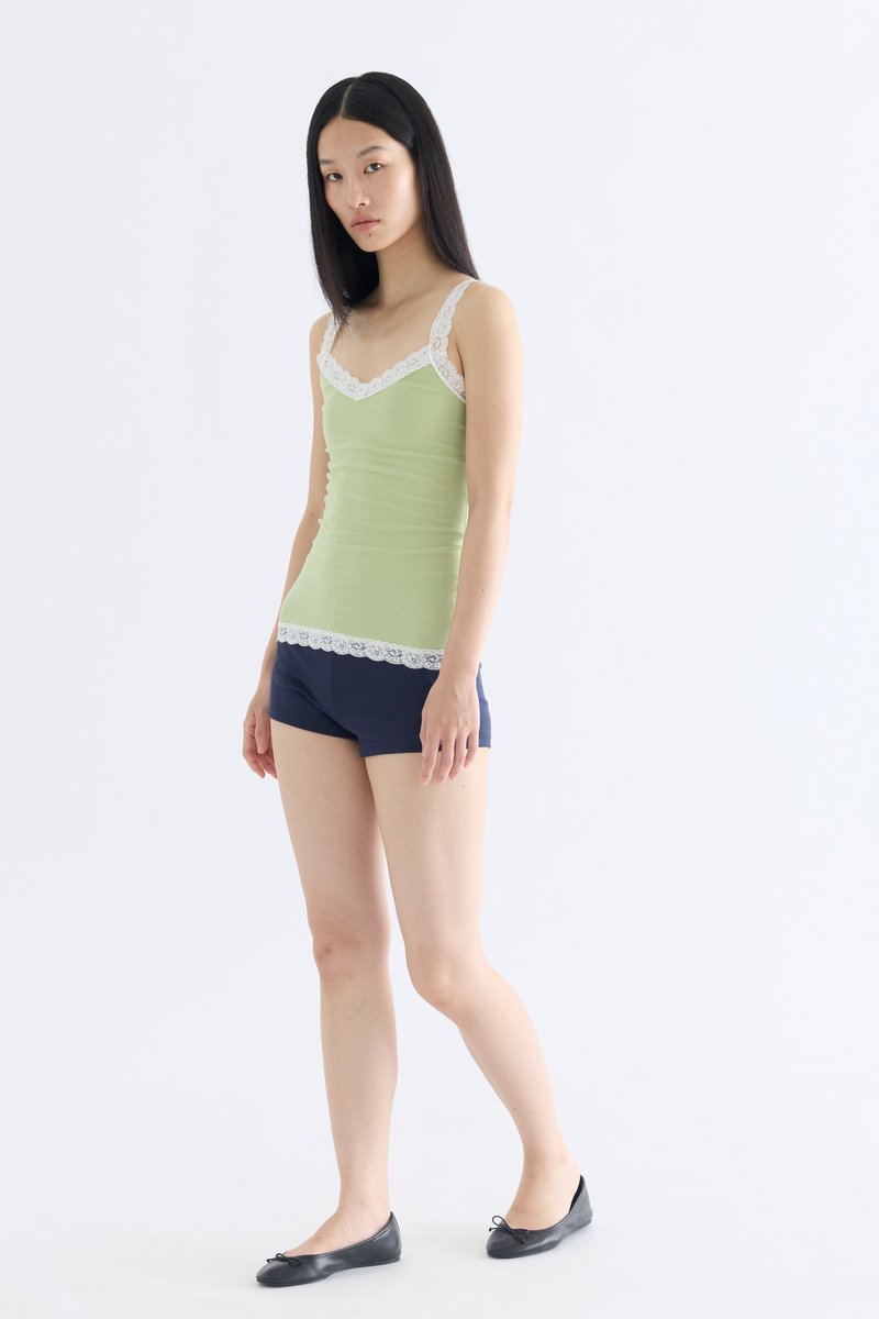 Lace Trim Tank