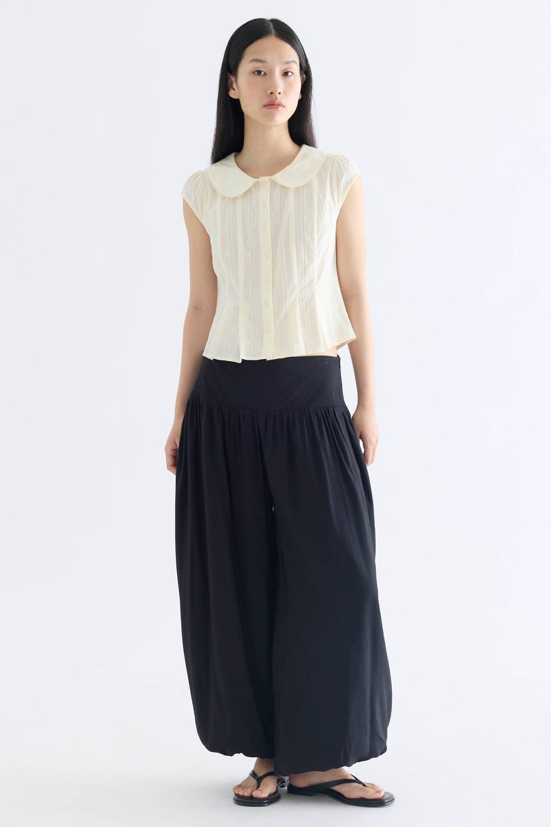 Jayle Mid-Rise Bubble Pants