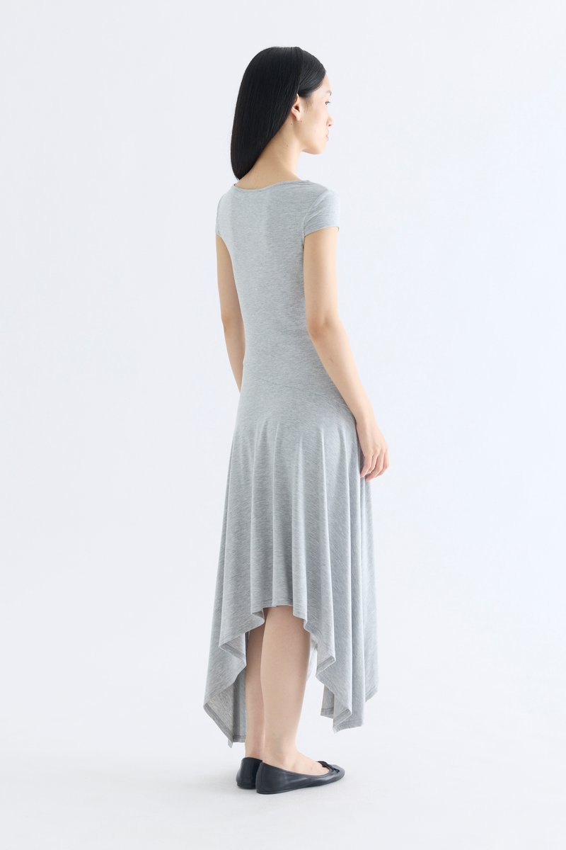 Katniss Asymmetric Hem Dress