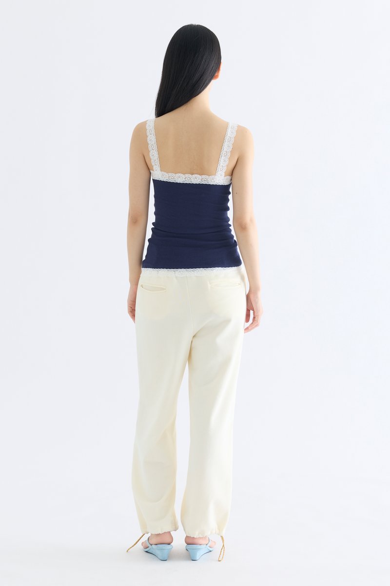 Lace Trim Tank