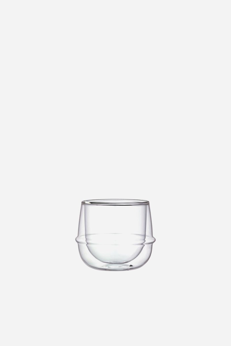 Kinto Kronos Double Wall Wine Glass