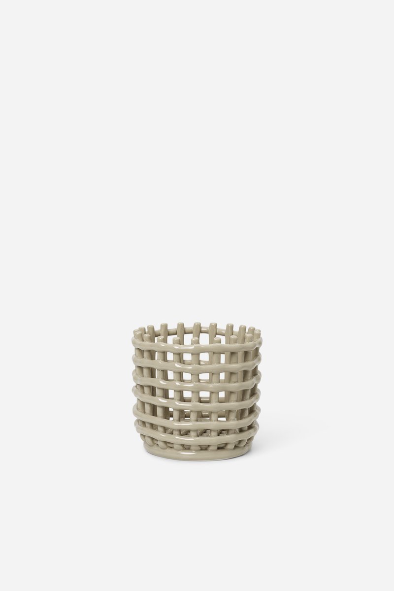 Ferm Living Ceramic Small Basket