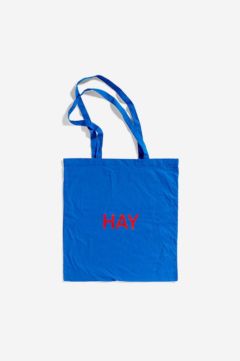 Hay Blue Tote Bag